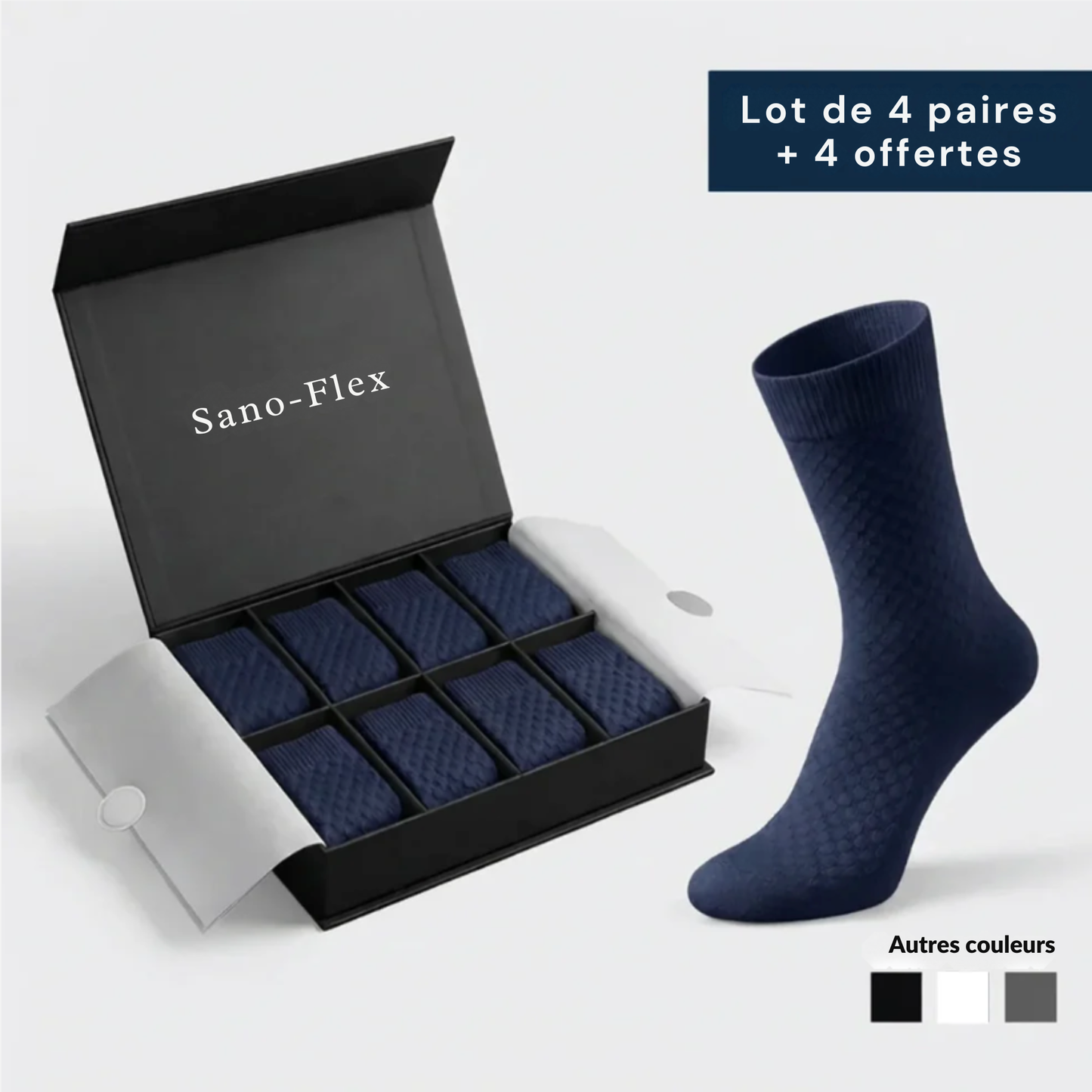 Chaussettes en bambou premium