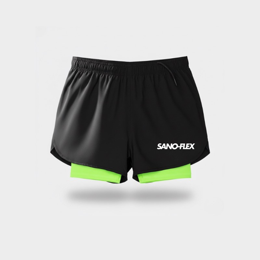 Short de course 2-en-1