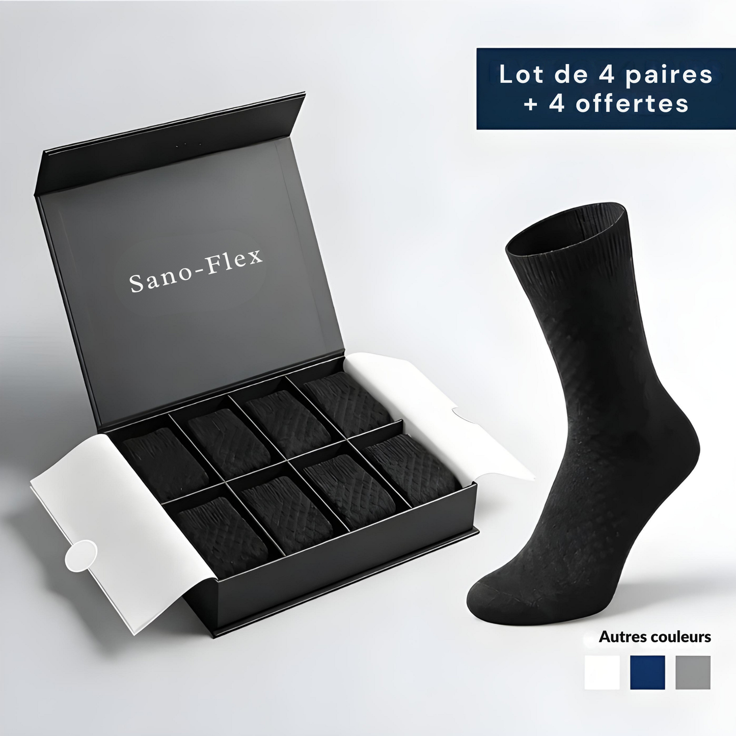 Chaussettes en bambou premium