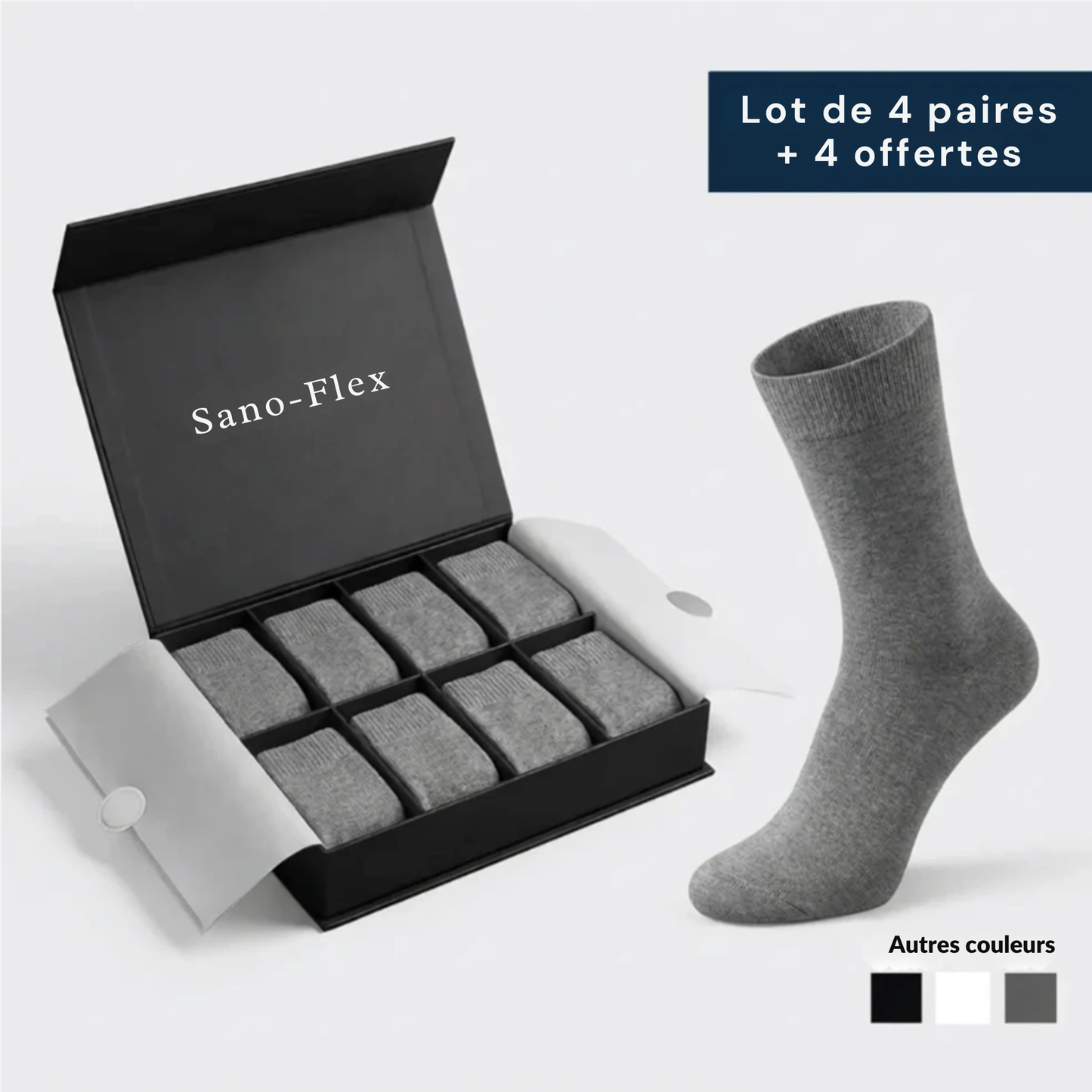 Chaussettes en bambou premium