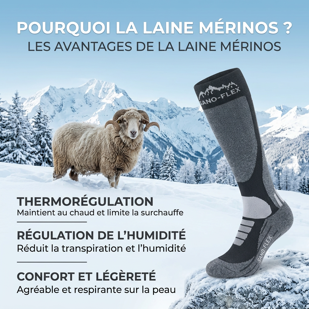 Chaussette de ski