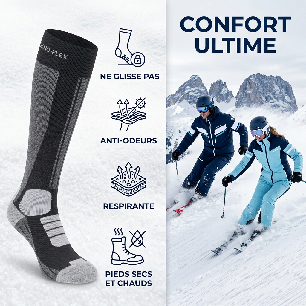 Chaussette de ski