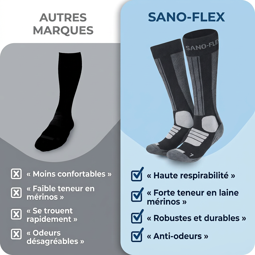 Chaussette de ski