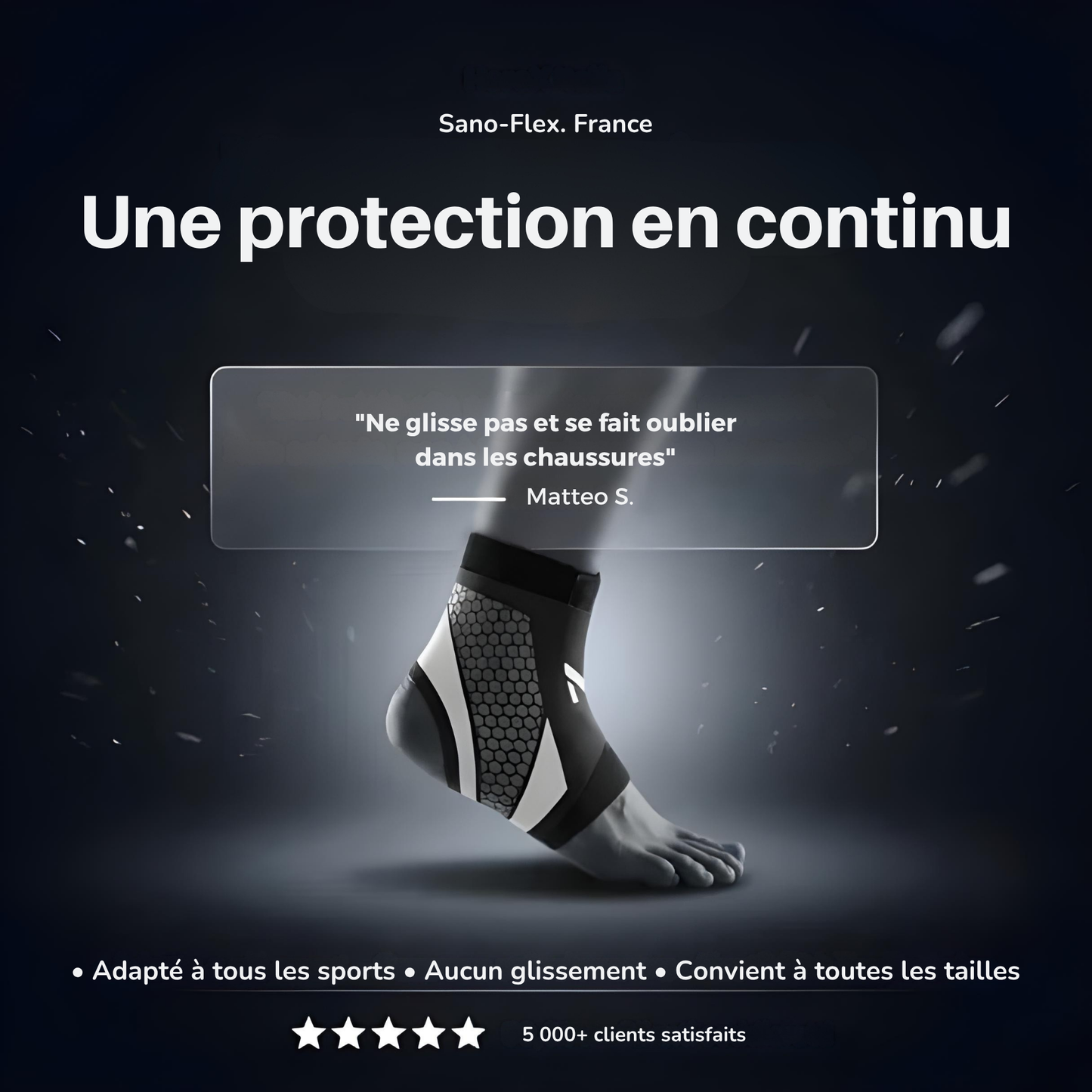 Chevillère de compression